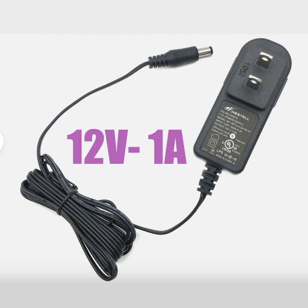 OEM Westell MT12-4120100-A1 AC-DC Adapter Plug-In Charger 585-200071 12V 1A NIB